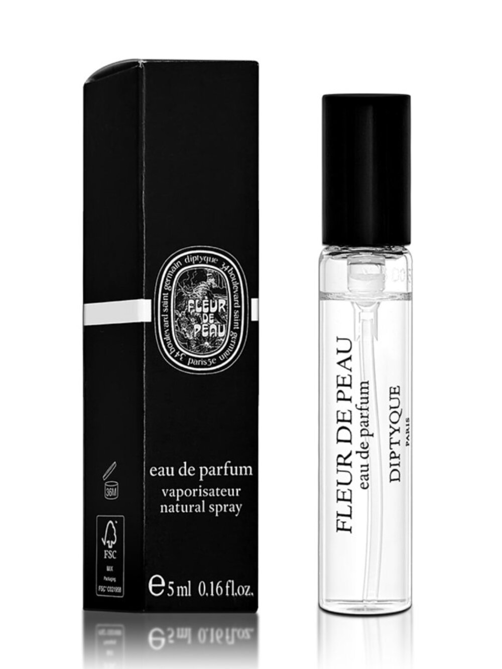 🙌 2/$55 NIB Diptyque Fleur de Peau Deluxe Travel Vial Spray 5mL